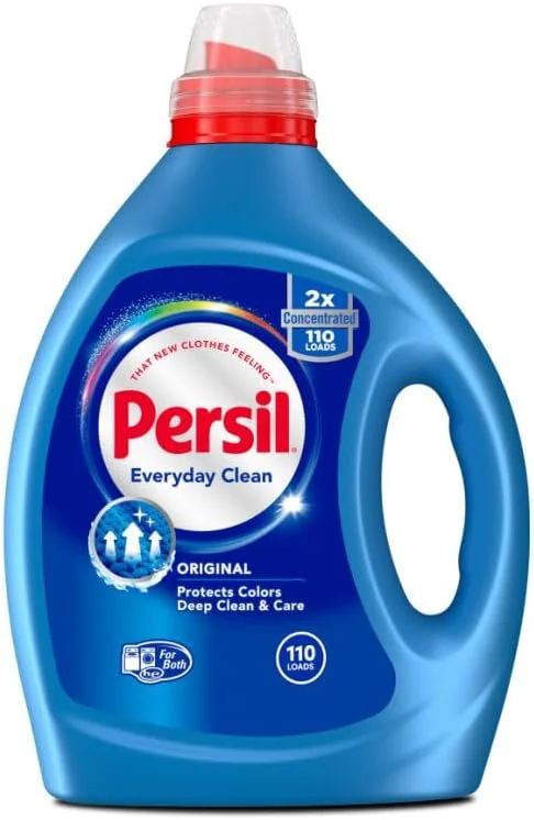 مایع لباسشویی پرسیل، رایحه ProClean، 2 برابر غلیظ شده، 110 بار شستشو، آبی، 82.5 Fl Oz، اورجینال