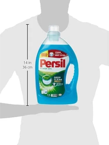 مایع لباسشویی پرسیل پاور ژل، با فناوری پاک کنندگی عمیق، 2.9 لیتر + 1 لیتر قیمت ویژه