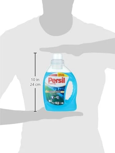 مایع لباسشویی ژل پرسیل پاور، با فناوری تمیزکنندگی عمیق، بسته دو عددی، 2 عدد 950 میلی لیتری مایع لباسشویی ژل پرسیل پاور، با فناوری تمیزکنندگی عمیق، بسته دو عددی، 2 عدد 950 میلی لیتری