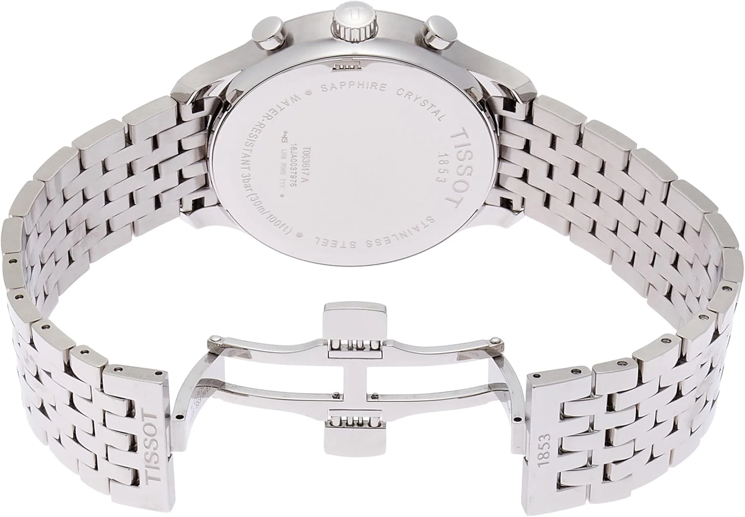 ساعت مچی مردانه تیسوت کوارتز، نمایشگر آنالوگ و بند استیل ضد زنگ T0636171103700 ساعت مچی مردانه تیسوت کوارتز، نمایشگر آنالوگ و بند استیل ضد زنگ T0636171103700