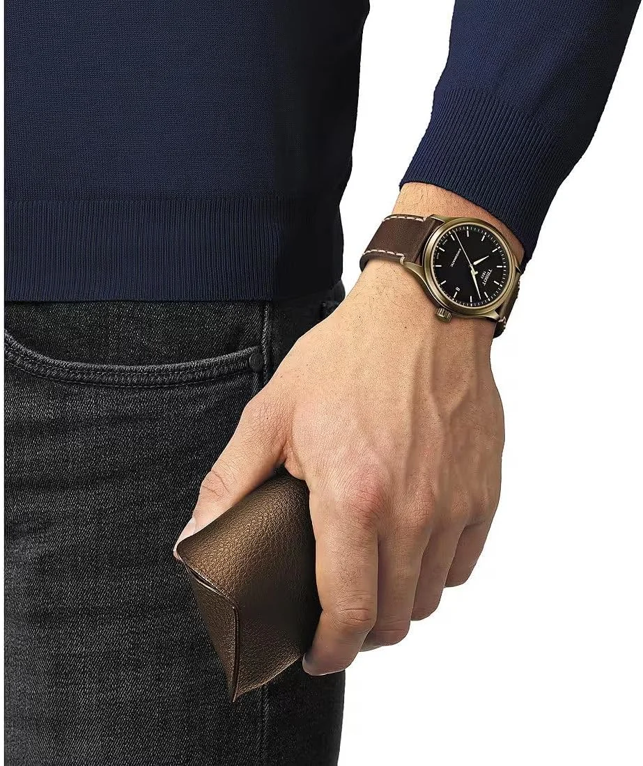 ساعت مچی مردانه تیسوت مدل آنالوگ کلاسیک با بند قهوه ای - T116.407.36.051.00 ساعت مچی مردانه تیسوت مدل آنالوگ کلاسیک با بند قهوه ای - T116.407.36.051.00