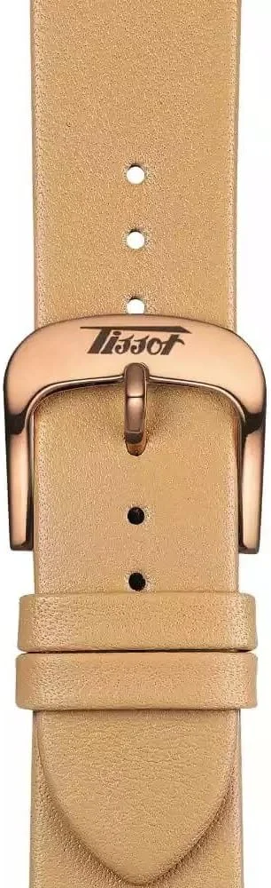 تیسوت Heritage Visodate унисекс-بزرگسالان قاب استیل ضد زنگ 316L با روکش PVD طلای رز، ساعت کوارتز سوئیسی، قهوه ای، چرم، 20 (T1184103627701)، قهوه ای، ساعت کوارتز تیسوت Heritage Visodate унисекс-بزرگسالان قاب استیل ضد زنگ 316L با روکش PVD طلای رز، ساعت کوارتز سوئیسی، قهوه ای، چرم، 20 (T1184103627701)، قهوه ای، ساعت کوارتز