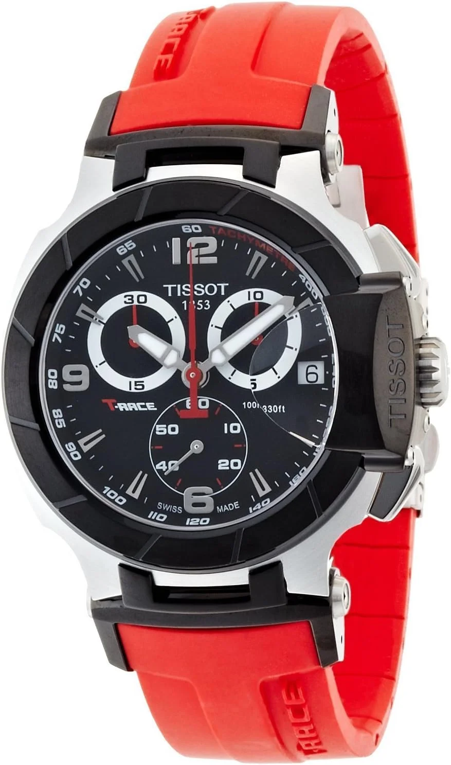 تیسوت T-Race T0484172705701 بند قرمز