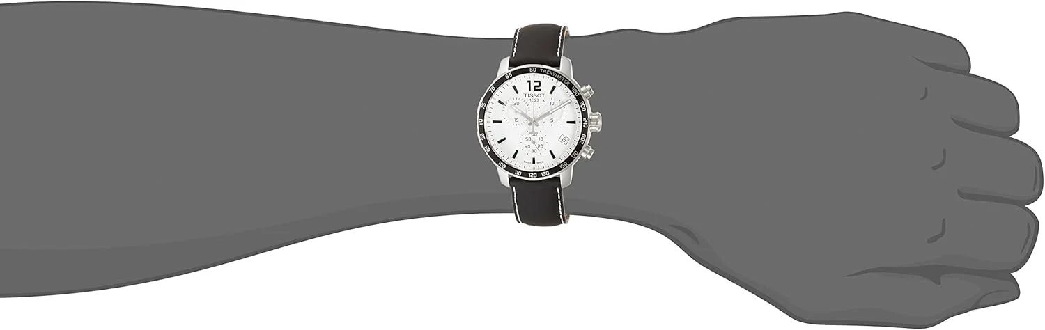 ساعت مچی مردانه تیسوت Quickster Chronograph - T0954171603700 سفید/مشکی تک سایز ساعت مچی مردانه تیسوت Quickster Chronograph - T0954171603700 سفید/مشکی تک سایز