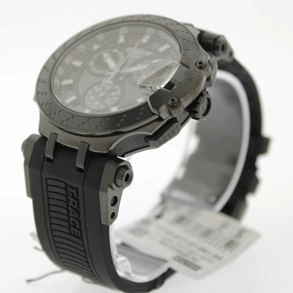 ساعت مچی مردانه تیسوت T-Race Chrono Quartz استیل ضد زنگ مشکی T1154173706103 ساعت مچی مردانه تیسوت T-Race Chrono Quartz استیل ضد زنگ مشکی T1154173706103