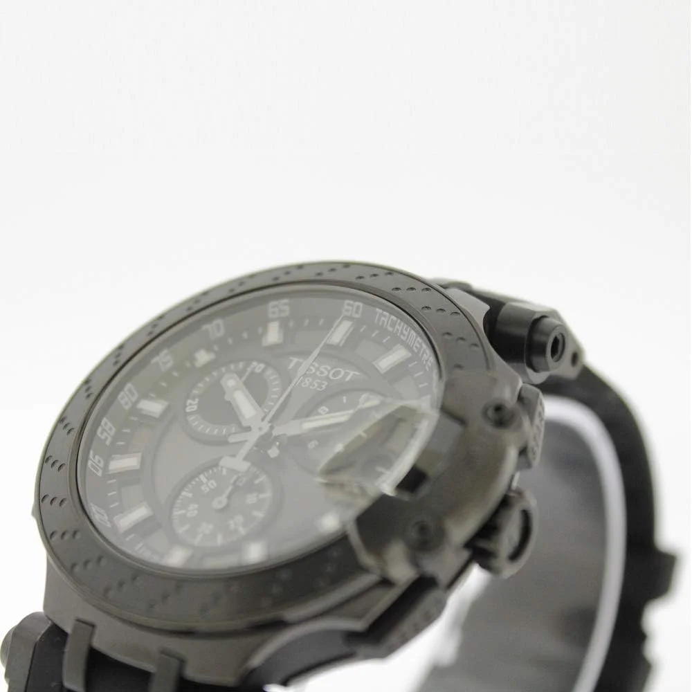 ساعت مچی مردانه تیسوت T-Race Chrono Quartz استیل ضد زنگ مشکی T1154173706103 ساعت مچی مردانه تیسوت T-Race Chrono Quartz استیل ضد زنگ مشکی T1154173706103