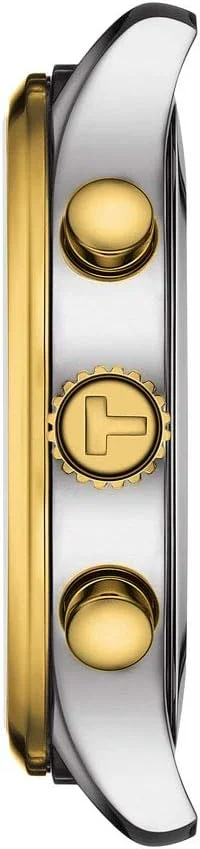 ساعت مچی مردانه تیسوت مدل Tissot Chrono XL استیل ضد زنگ خاکستری و طلایی T1166172209100 ساعت مچی مردانه تیسوت مدل Tissot Chrono XL استیل ضد زنگ خاکستری و طلایی T1166172209100