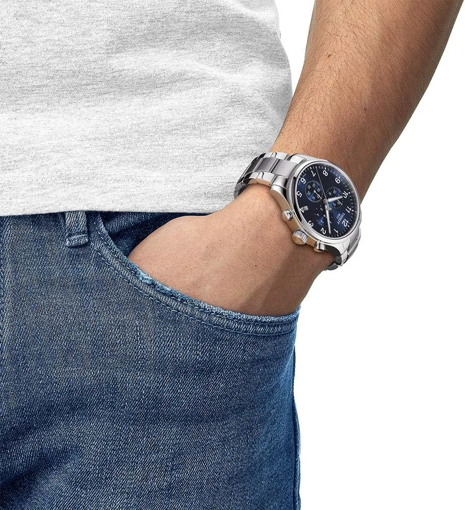 ساعت مچی مردانه تیسوت کرنوگراف با بند نقره ای - T116.617.11.047.01، CHRONO XL CLASSIC، 45 میلی متر ساعت مچی مردانه تیسوت کرنوگراف با بند نقره ای - T116.617.11.047.01، CHRONO XL CLASSIC، 45 میلی متر