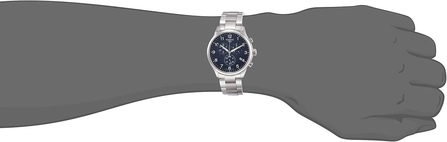 ساعت مچی مردانه تیسوت کرنوگراف با بند نقره ای - T116.617.11.047.01، CHRONO XL CLASSIC، 45 میلی متر ساعت مچی مردانه تیسوت کرنوگراف با بند نقره ای - T116.617.11.047.01، CHRONO XL CLASSIC، 45 میلی متر