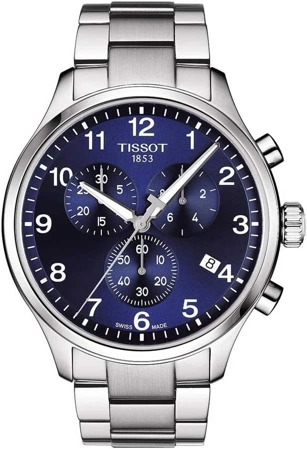 ساعت مچی مردانه تیسوت کرنوگراف با بند نقره ای - T116.617.11.047.01، CHRONO XL CLASSIC، 45 میلی متر ساعت مچی مردانه تیسوت کرنوگراف با بند نقره ای - T116.617.11.047.01، CHRONO XL CLASSIC، 45 میلی متر