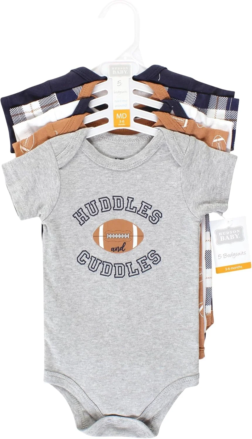 ست تیشرت و بادی نوزادی پنبهای Hudson Baby Unisex ست تیشرت و بادی نوزادی پنبهای Hudson Baby Unisex