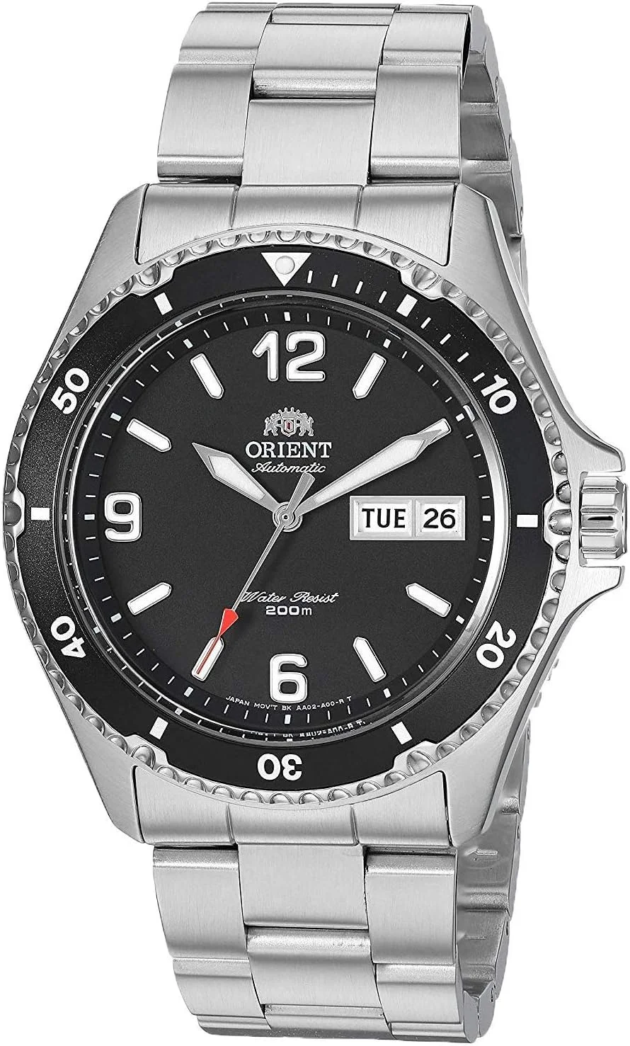Orient Men's 'Mako II' Japanese Automatic/Hand-Winding Stainless Steel 200 Meter Diving Watch