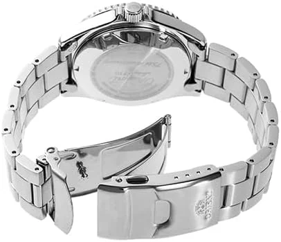 ساعت مچی مردانه اورینت ماکو RN-AA0823L، مکانیکی اتوماتیک، ساعت غواصی، نسخه محدود هفتاد و پنجمین سالگرد اورینت، محدود به 1000 عدد محصول داخلی، شامل گارانتی سازنده داخلی، آبی آسمانی، آبی (آسمانی)