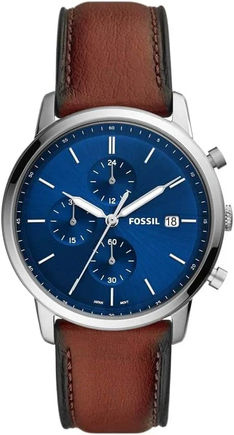 ساعت مچی مردانه فسیل مدل MINIMALIST CHRONO FS5850