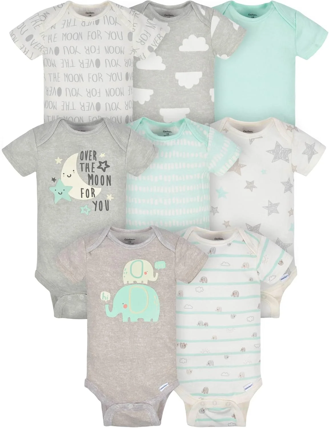 لباس نوزاد گربر