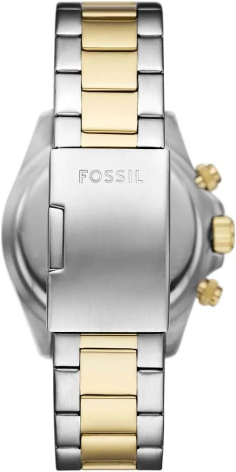 ساعت مچی مردانه آنالوگ چندکاره FOSSIL BQ2876 Autocross کوارتز، قطر قاب 42 میلی متر، نقره ای/طلایی ساعت مچی مردانه آنالوگ چندکاره FOSSIL BQ2876 Autocross کوارتز، قطر قاب 42 میلی متر، نقره ای/طلایی