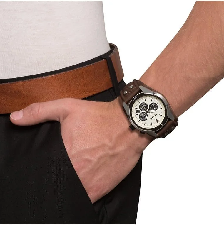 ساعت مچی مردانه فسیل مدل CH2890 Coachman با نمایشگر آنالوگ و موتور کوارتز قهوه ای ساعت مچی مردانه فسیل مدل CH2890 Coachman با نمایشگر آنالوگ و موتور کوارتز قهوه ای