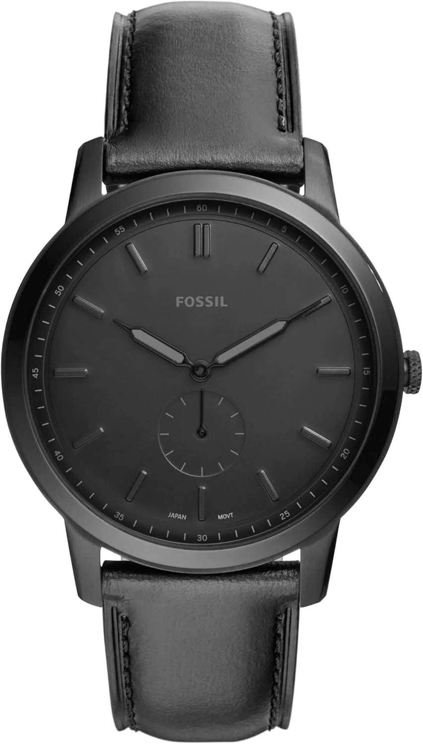 ساعت مچی مردانه فسیل مدل The Minimalist با بند استیل باریک و موتور کوارتز