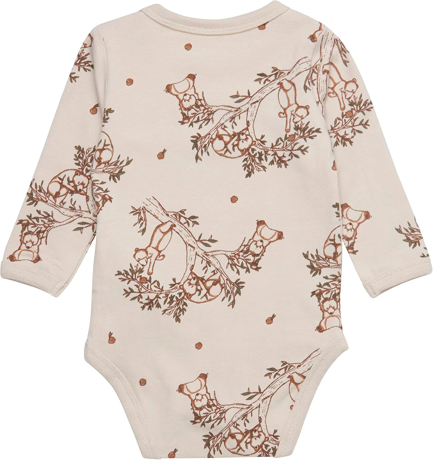 بادی آستین بلند نوزادی فیکسونی طرح دار - ست لباس زیر نوزاد و کودک