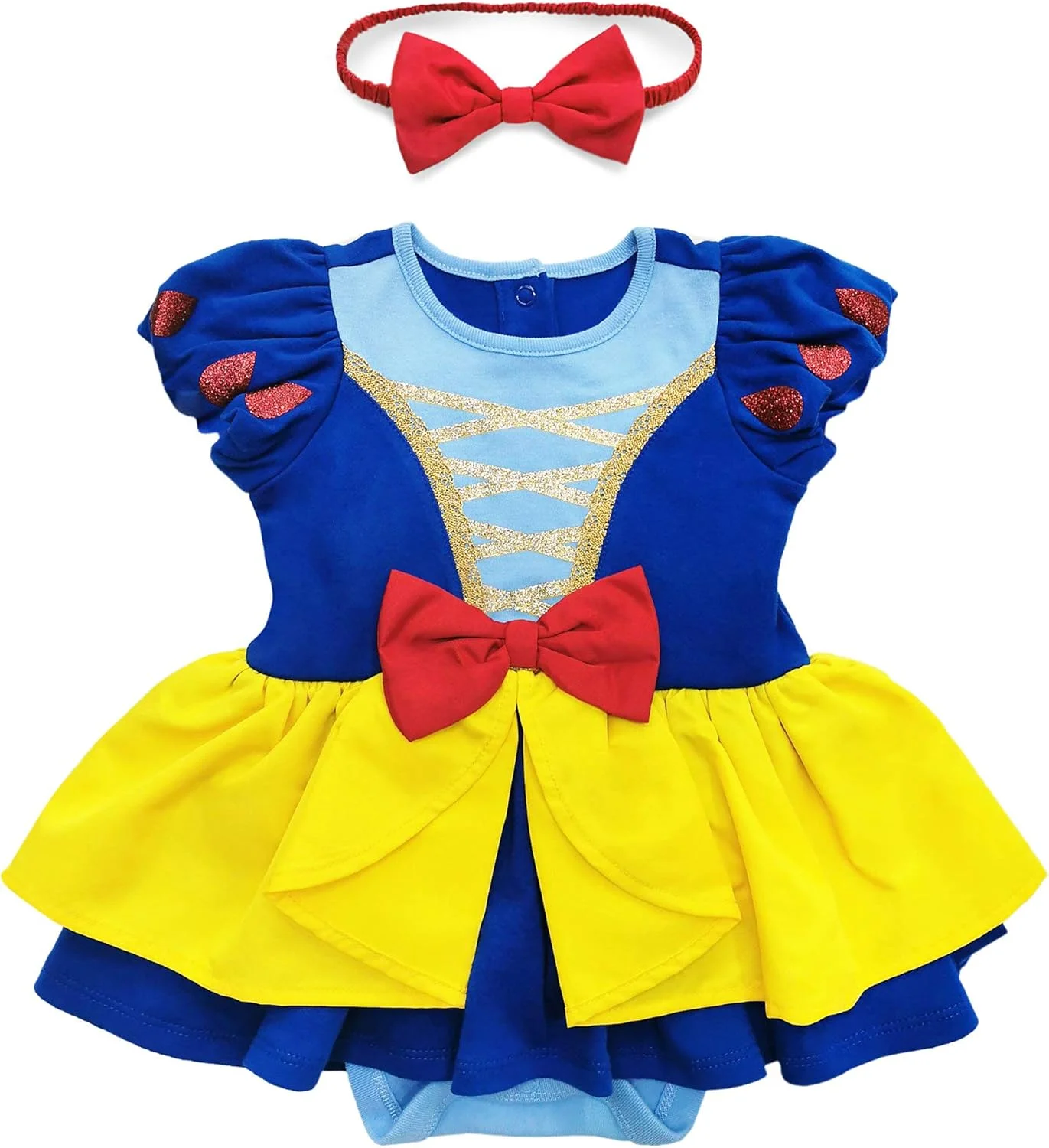 بادی костюм سفید برفی دیزنی برای نوزاد