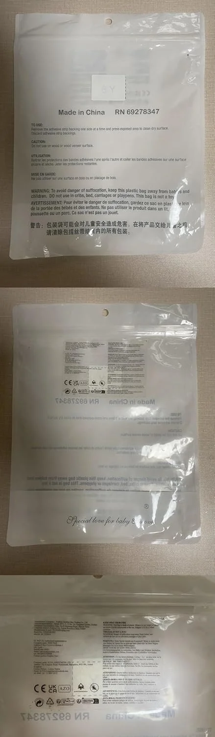 CuteOn بادی آستین بلند یقه اسکی نخی ساده پسرانه دخترانه - آبی سلطنتی - 18 ماه