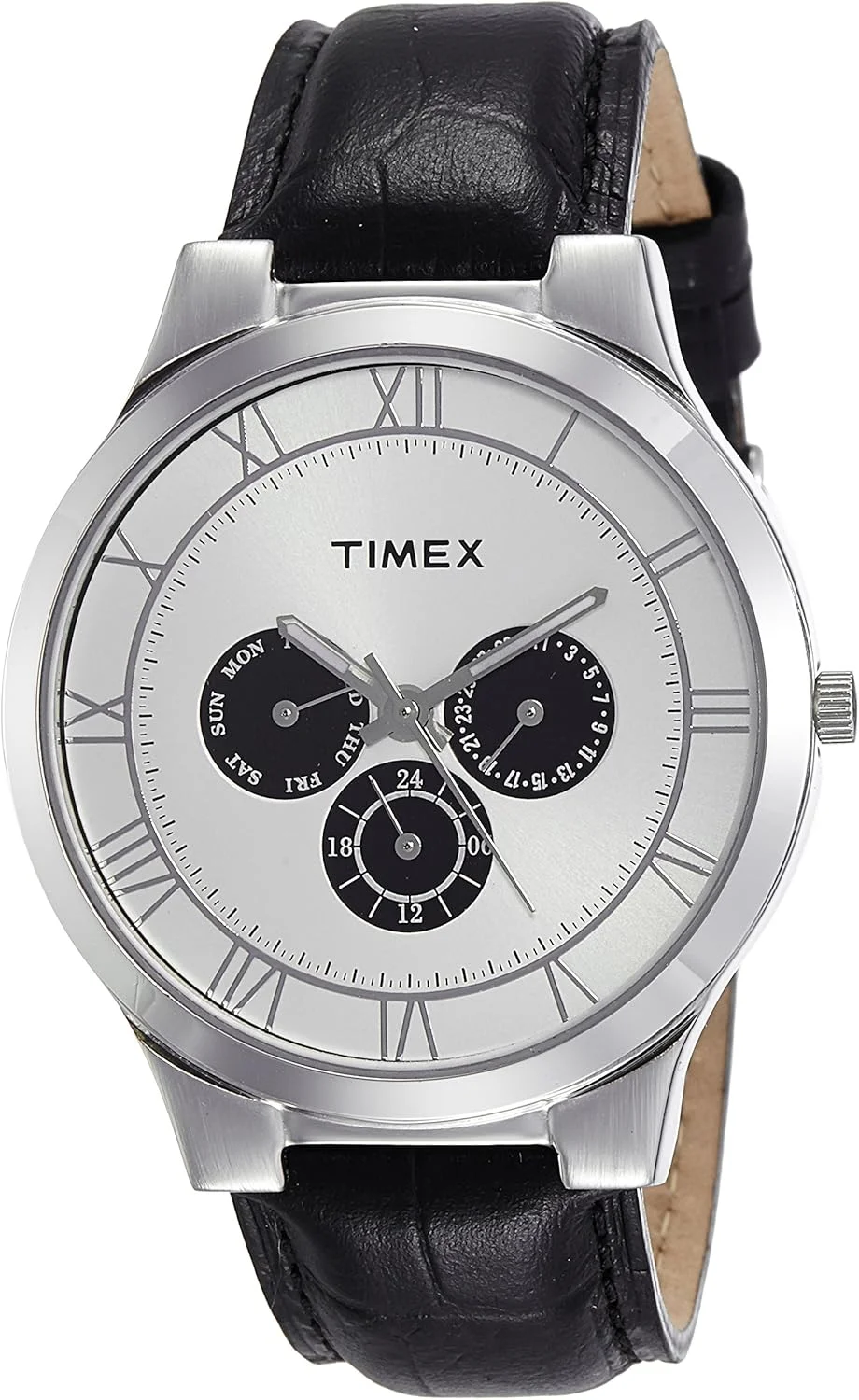 ساعت مچی مردانه آنالوگ Timex با صفحه سفید - TW000K111