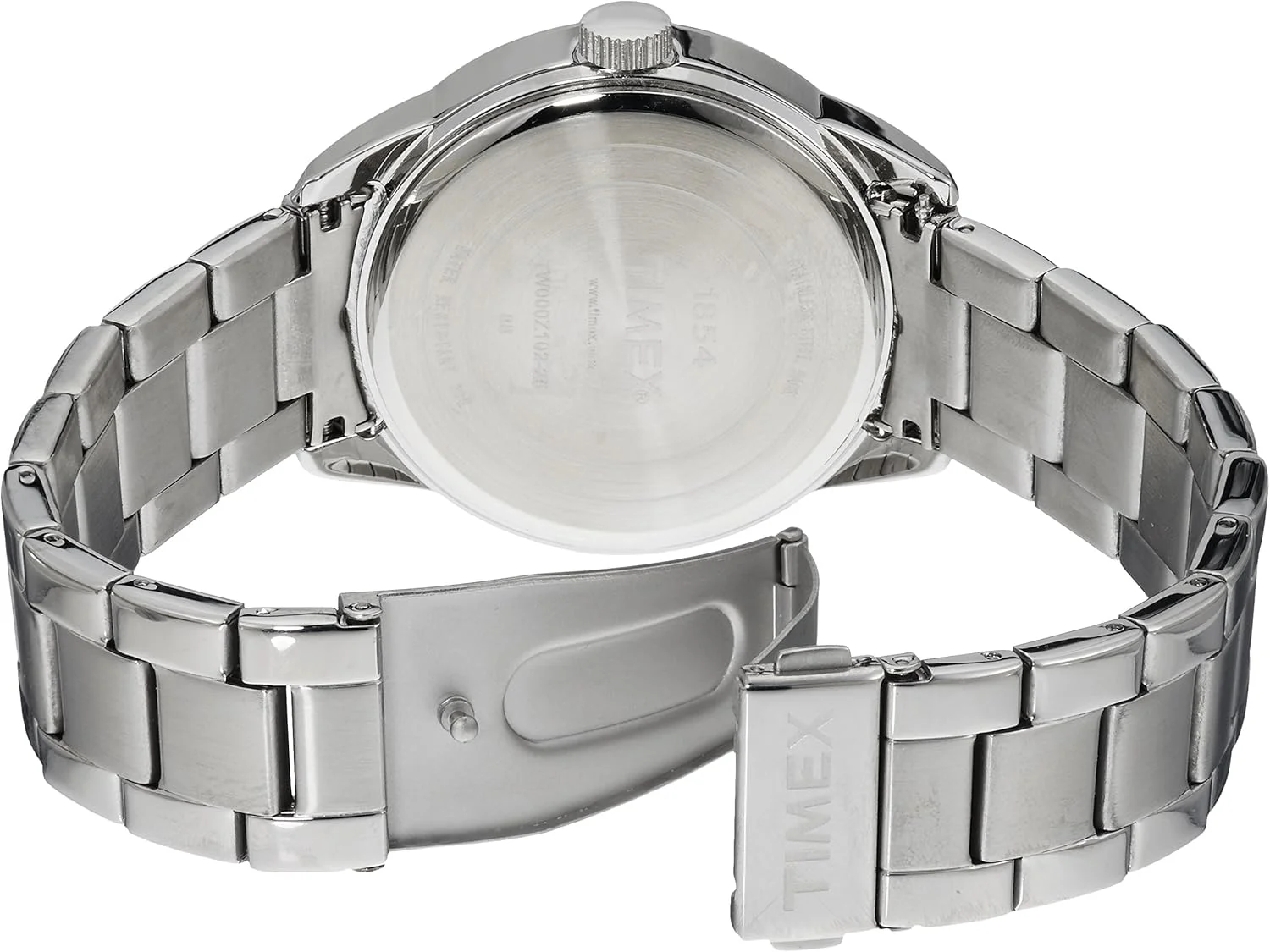 ساعت مچی عقربهای مردانه Timex مدل Fashion با صفحه نقرهای - TW000Z102 ساعت مچی عقربهای مردانه Timex مدل Fashion با صفحه نقرهای - TW000Z102