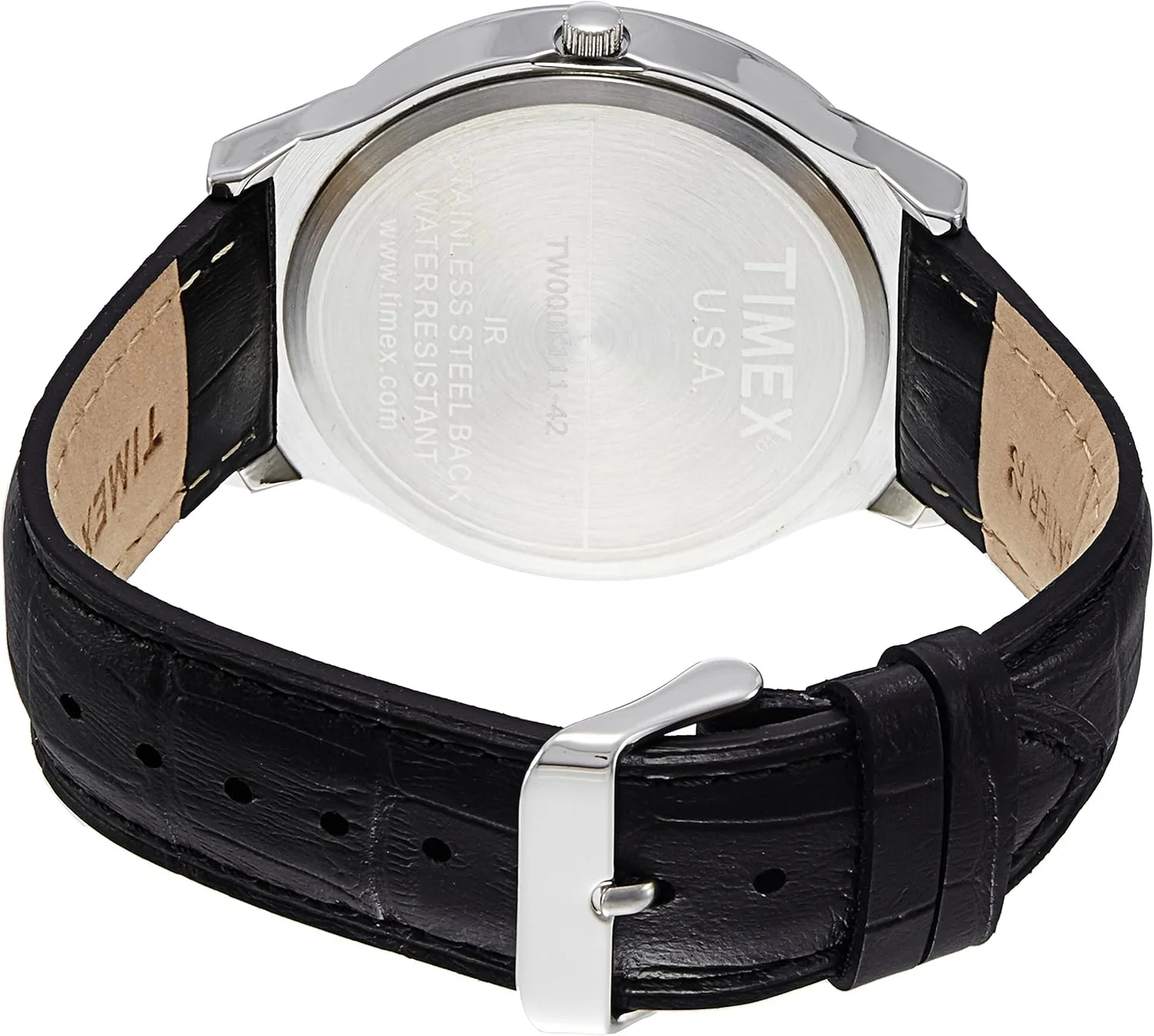 ساعت مچی مردانه آنالوگ Timex با صفحه سفید - TW000K111