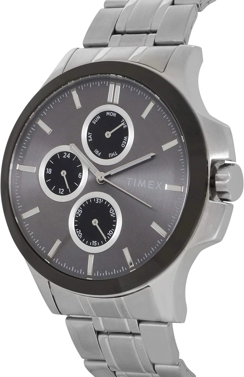 ساعت مچی مردانه Timex آنالوگ صفحه خاکستری - TWEG17005 ساعت مچی مردانه Timex آنالوگ صفحه خاکستری - TWEG17005
