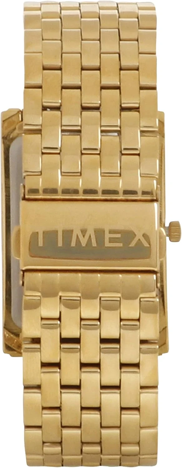 ساعت مچی مردانه آنالوگ TIMEX (صفحه شامپاین بند طلایی) ساعت مچی مردانه آنالوگ TIMEX (صفحه شامپاین بند طلایی)