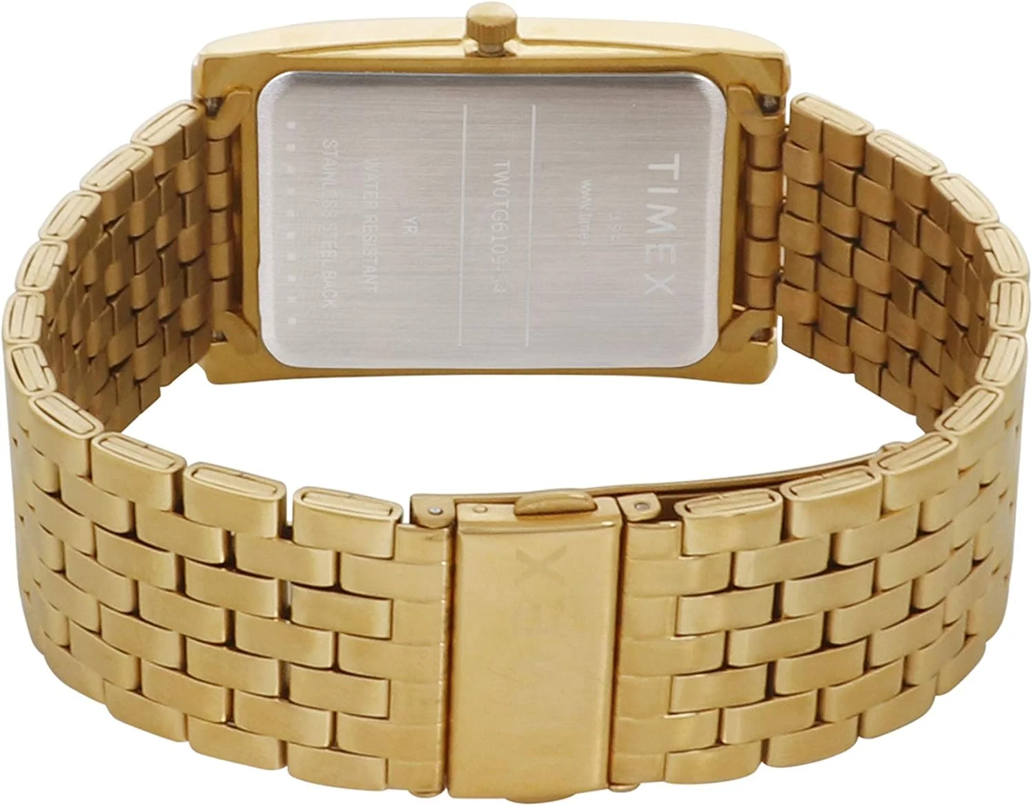 ساعت مچی مردانه آنالوگ TIMEX (صفحه شامپاین بند طلایی) ساعت مچی مردانه آنالوگ TIMEX (صفحه شامپاین بند طلایی)