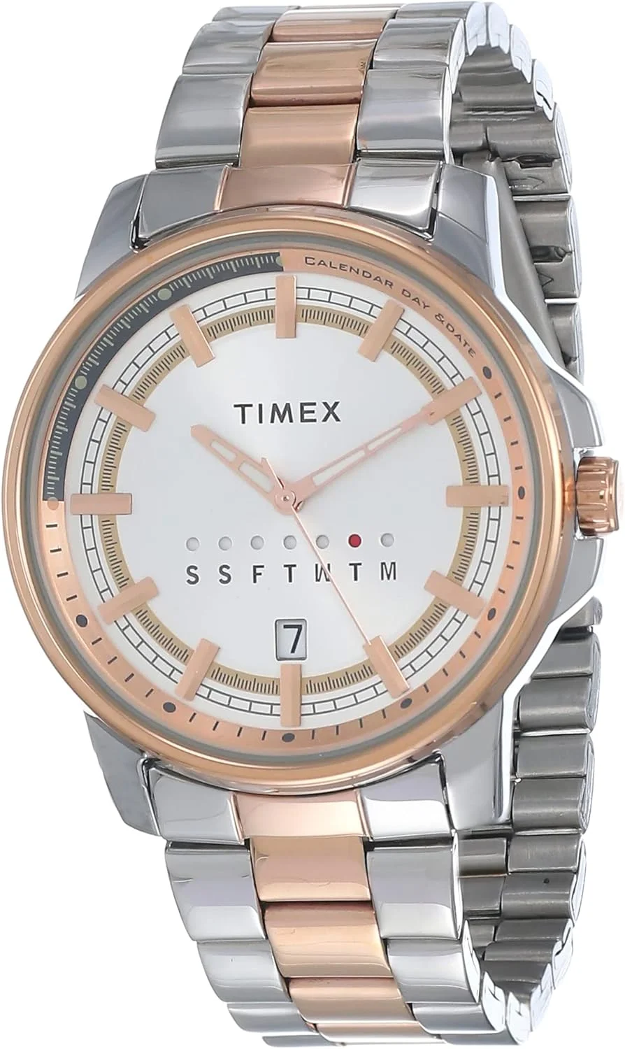 ساعت مچی مردانه آنالوگ Timex با صفحه نقره ای مدل TWEG17205
