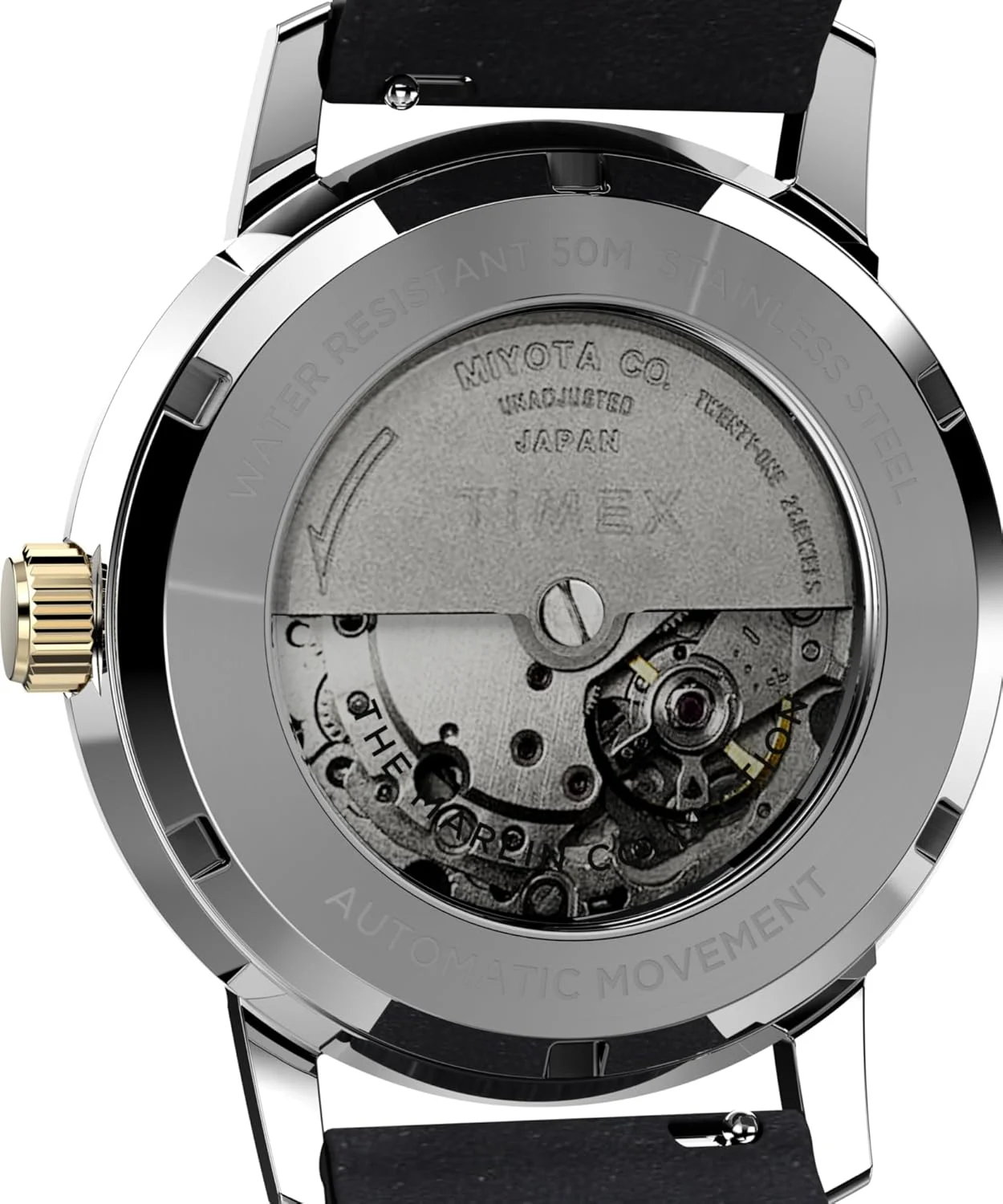 ساعت مچی مردانه آنالوگ اتوماتیک Timex با بند چرمی TW2W33900 ساعت مچی مردانه آنالوگ اتوماتیک Timex با بند چرمی TW2W33900
