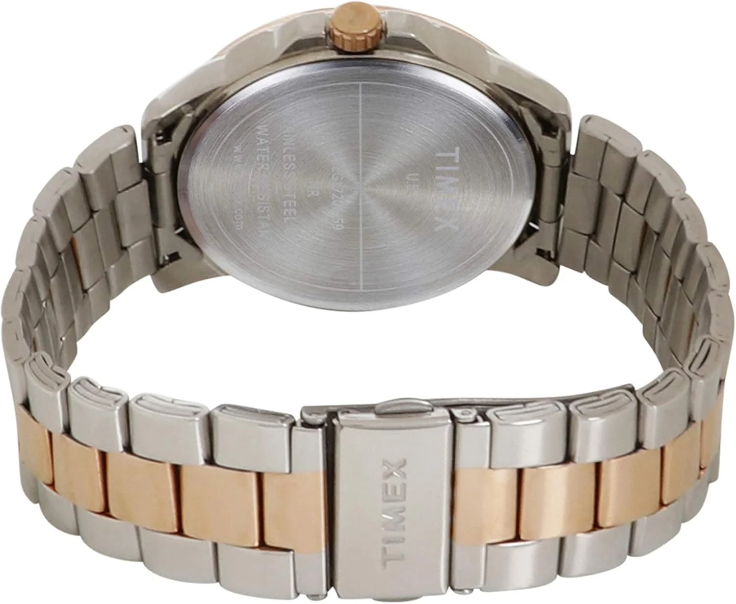 ساعت مچی مردانه Timex مدل آنالوگ قهوه ای - TWEG17206، بند دستبند ساعت مچی مردانه Timex مدل آنالوگ قهوه ای - TWEG17206، بند دستبند