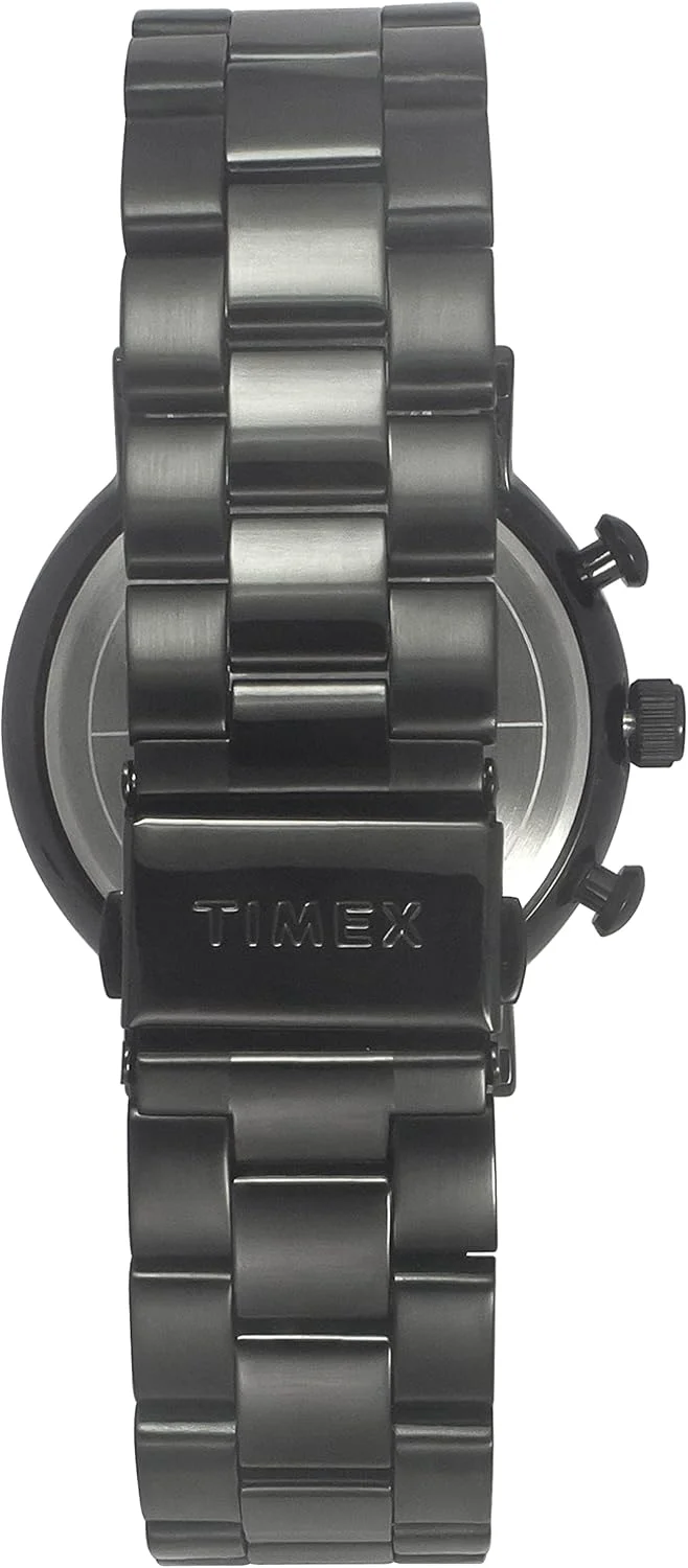 ساعت مچی مردانه آنالوگ Timex با صفحه مشکی - TWEG20011، مشکی، کلاسیک ساعت مچی مردانه آنالوگ Timex با صفحه مشکی - TWEG20011، مشکی، کلاسیک