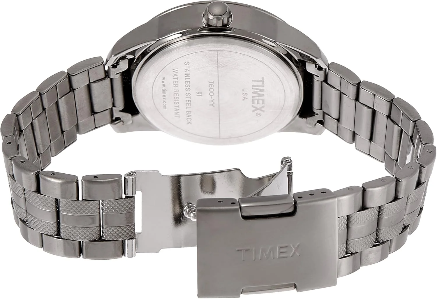 ساعت مچی مردانه آنالوگ Timex E-Class با صفحه نقره ای - I600