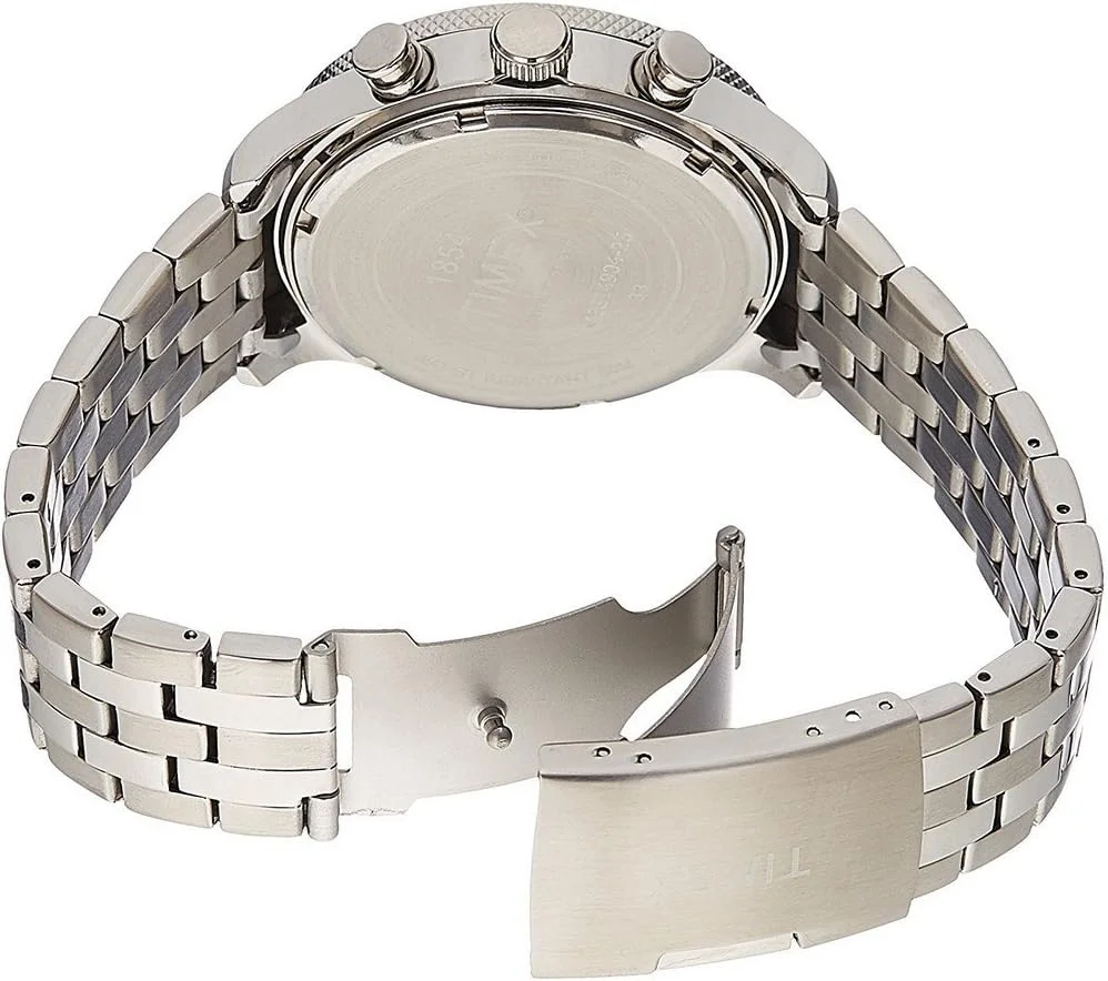 ساعت مچی مردانه آنالوگ Timex E-Class با صفحه آبی - TWEG14904