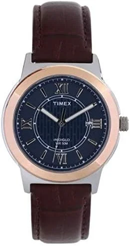 ساعت مچی مردانه آنالوگ Timex با صفحه آبی مدل TWEG18001 به همراه بند ساعت مچی مردانه آنالوگ Timex با صفحه آبی مدل TWEG18001 به همراه بند