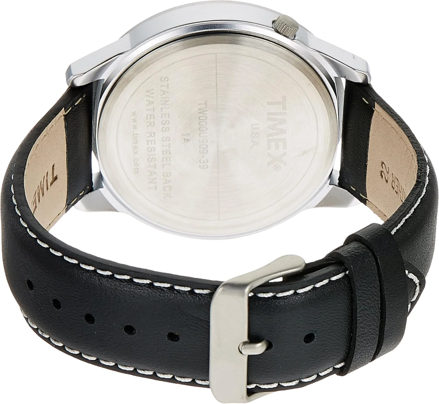 ساعت مچی مردانه آنالوگ TIMEX مدل TW000U909 با صفحه مشکی، بند مشکی ساعت مچی مردانه آنالوگ TIMEX مدل TW000U909 با صفحه مشکی، بند مشکی