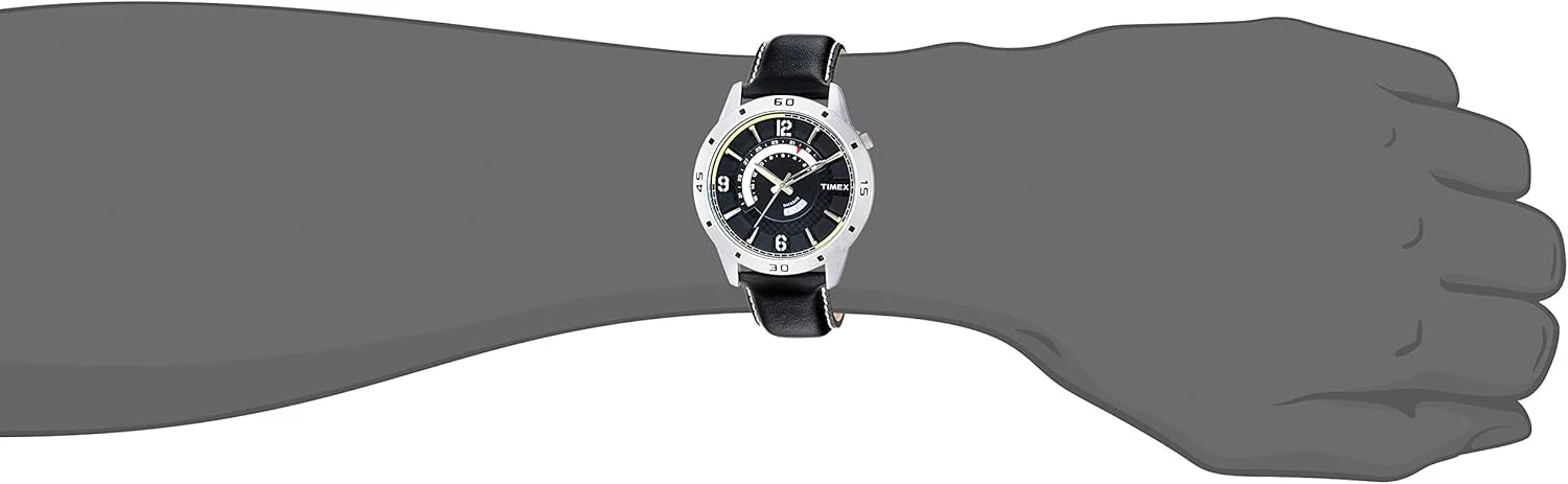 ساعت مچی مردانه آنالوگ TIMEX مدل TW000U909 با صفحه مشکی، بند مشکی ساعت مچی مردانه آنالوگ TIMEX مدل TW000U909 با صفحه مشکی، بند مشکی