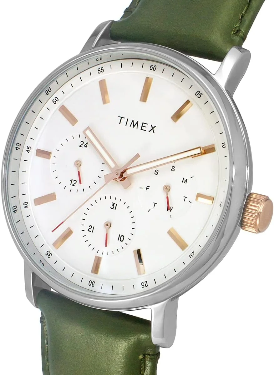 ساعت مچی مردانه آنالوگ Timex با صفحه سفید - TWEG20015، سفید، کلاسیک ساعت مچی مردانه آنالوگ Timex با صفحه سفید - TWEG20015، سفید، کلاسیک