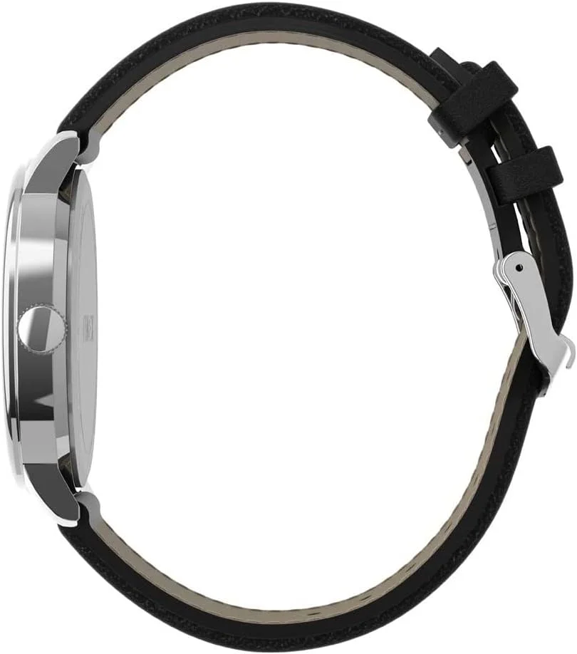 ساعت مچی مردانه تایمکس ایزی ریدر بند چرمی مشکی 43 میلی متری مدل TW2V21200 ساعت مچی مردانه تایمکس ایزی ریدر بند چرمی مشکی 43 میلی متری مدل TW2V21200