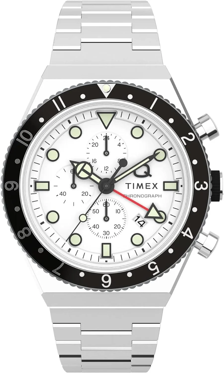 ساعت مچی مردانه تایمکس مدل Q GMT کرنوگراف کوارتز