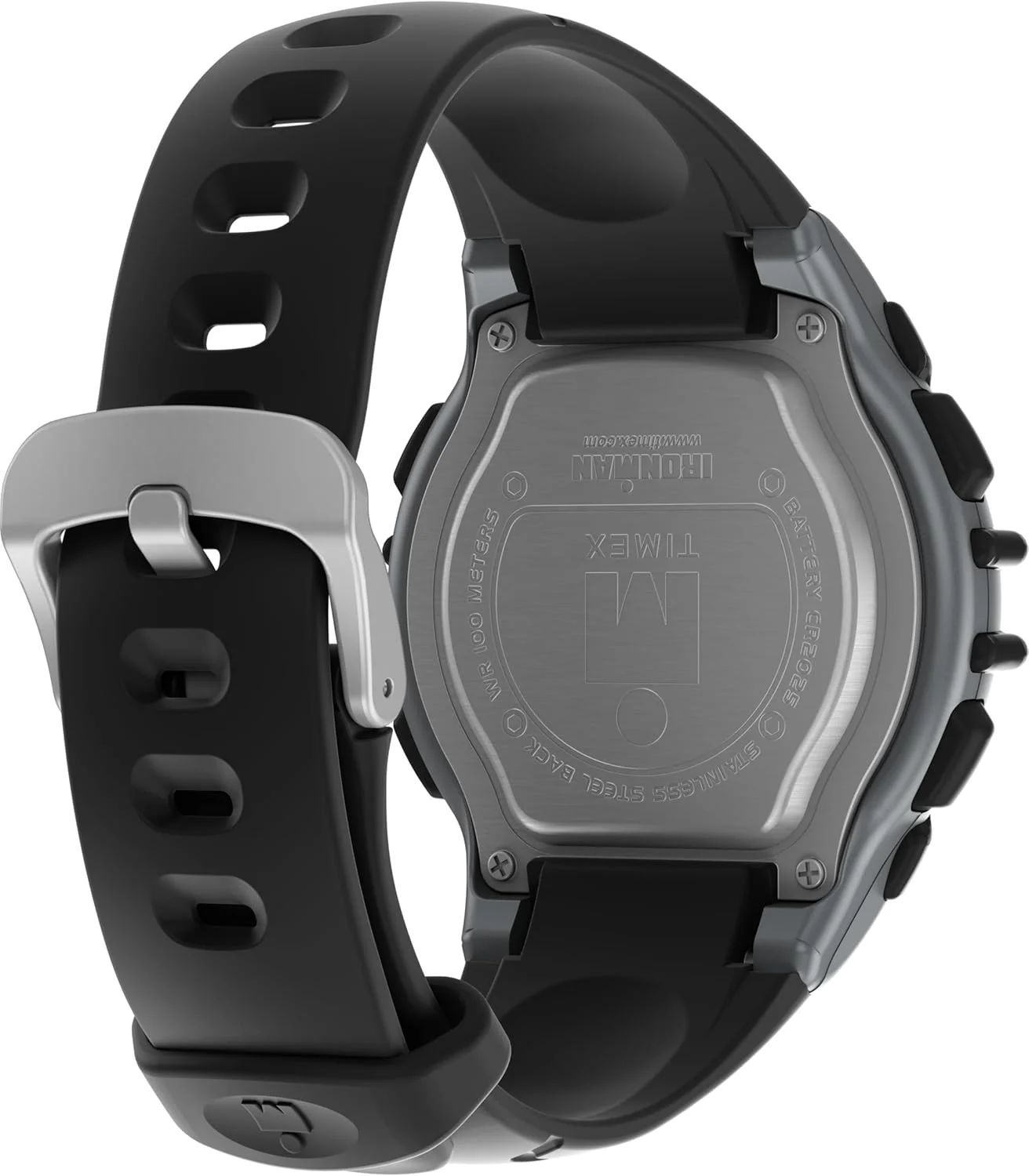 ساعت مچی مردانه تایمکس Ironman Essential با بند پلی اورتان مشکی 44 میلی متری، صفحه دیجیتال، قاب خاکستری مدل TW5M64600، خاکستری ساعت مچی مردانه تایمکس Ironman Essential با بند پلی اورتان مشکی 44 میلی متری، صفحه دیجیتال، قاب خاکستری مدل TW5M64600، خاکستری