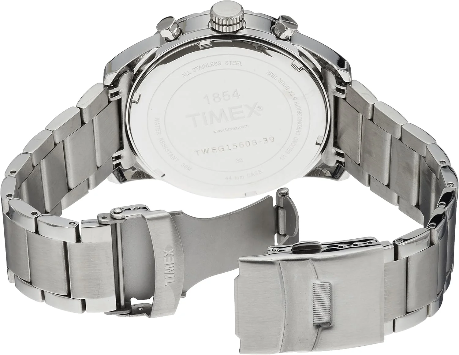 ساعت مچی مردانه آنالوگ Timex با صفحه آبی - TWEG15608 ساعت مچی مردانه آنالوگ Timex با صفحه آبی - TWEG15608