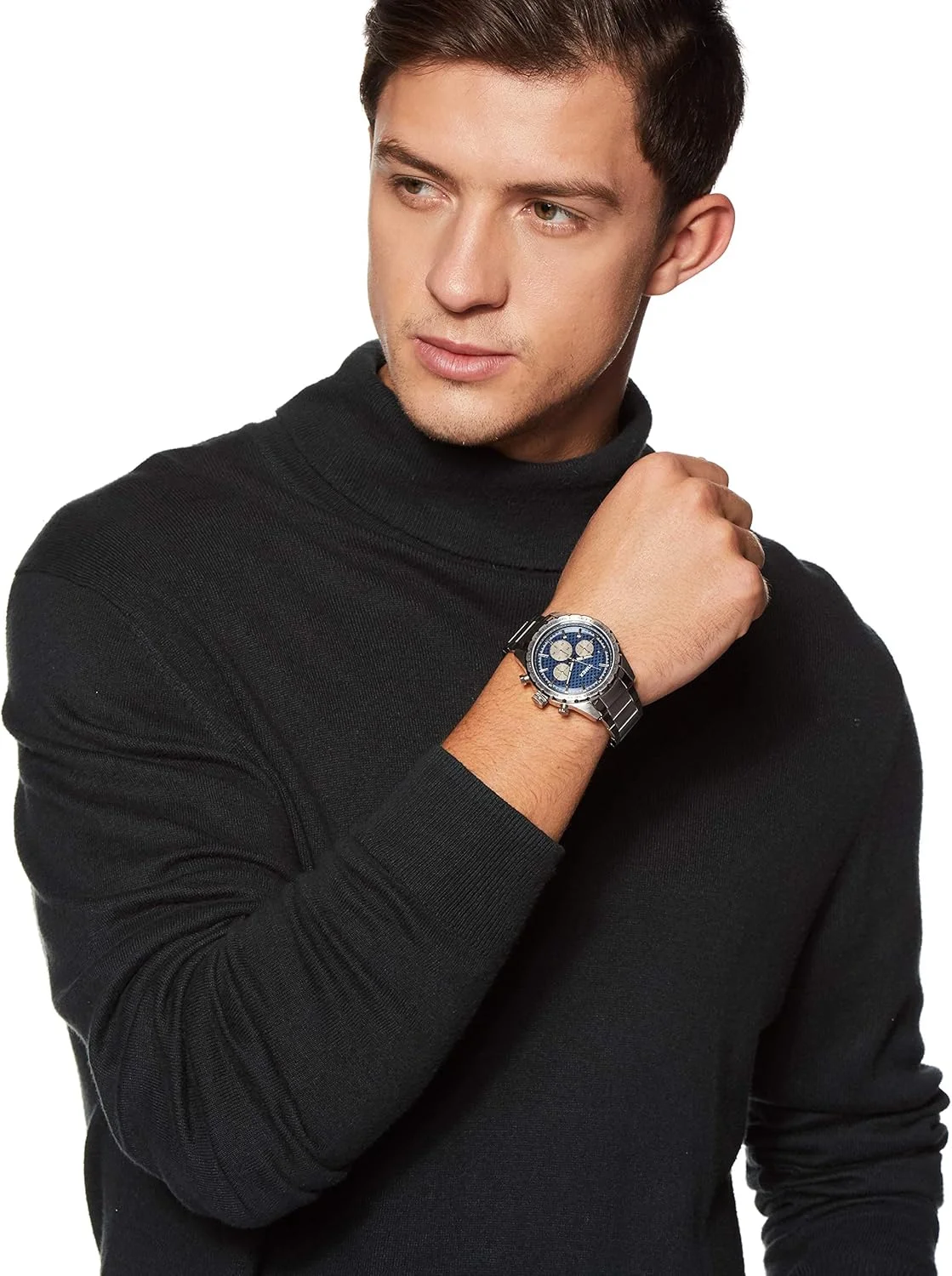 ساعت مچی مردانه آنالوگ Timex با صفحه آبی - TWEG15608 ساعت مچی مردانه آنالوگ Timex با صفحه آبی - TWEG15608