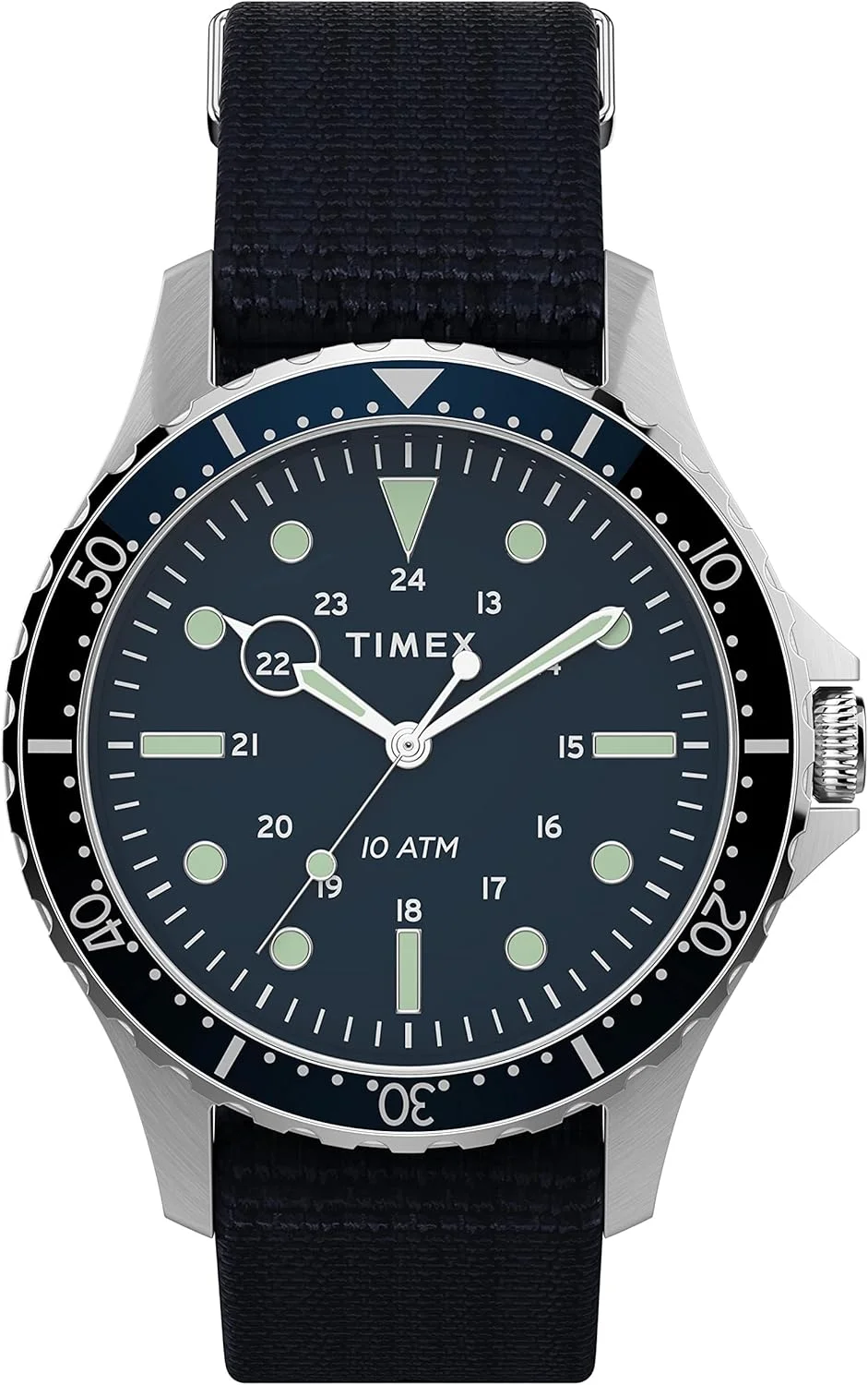 ساعت مچی مردانه Timex Navi XL 41mm آنالوگ کوارتز استیل ضد زنگ 20 کژوال