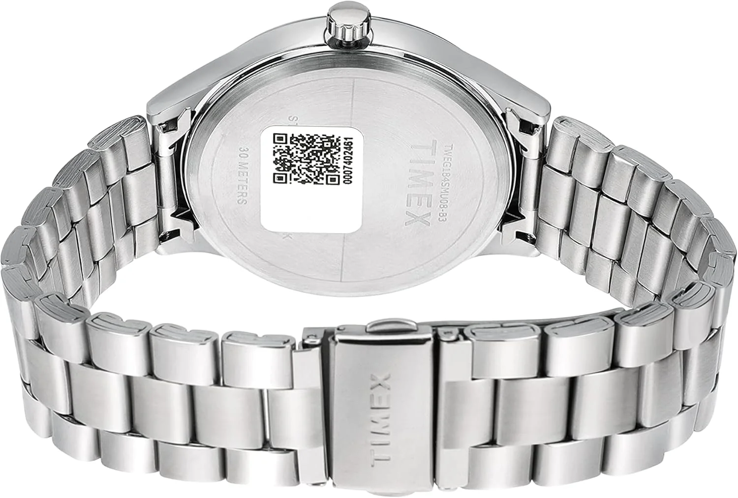 ساعت مچی آنالوگ مردانه TIMEX با صفحه گرد و ضد آب، مشکی-1، کلاسیک