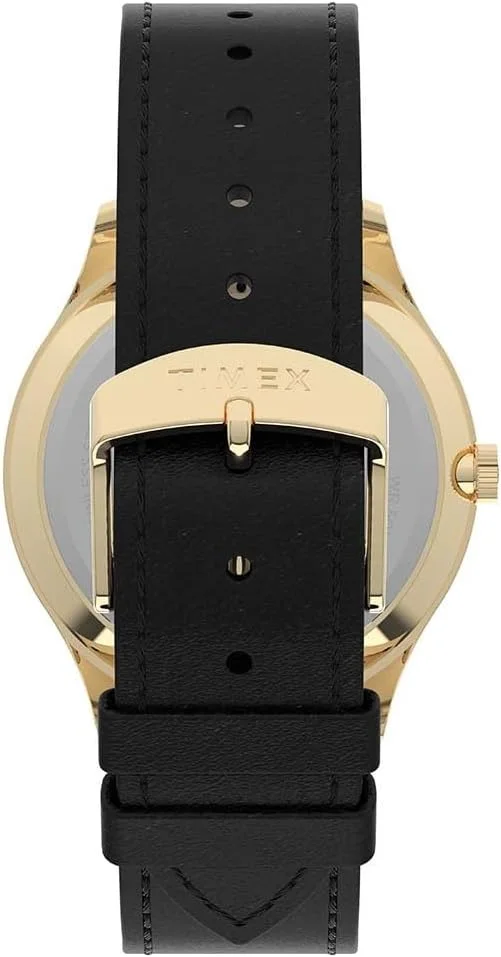 ساعت مچی عقربه‌ای مردانه Timex مدل Easy Reader با بند چرمی