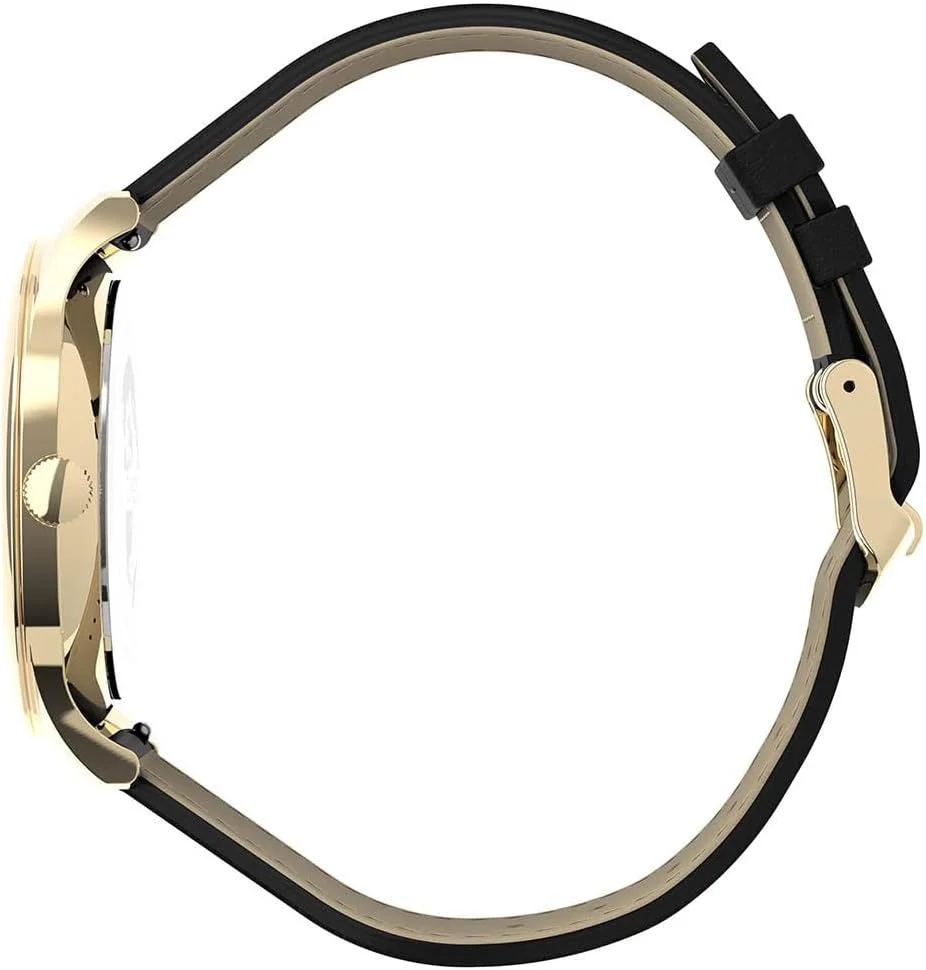 ساعت مچی عقربه‌ای مردانه Timex مدل Easy Reader با بند چرمی